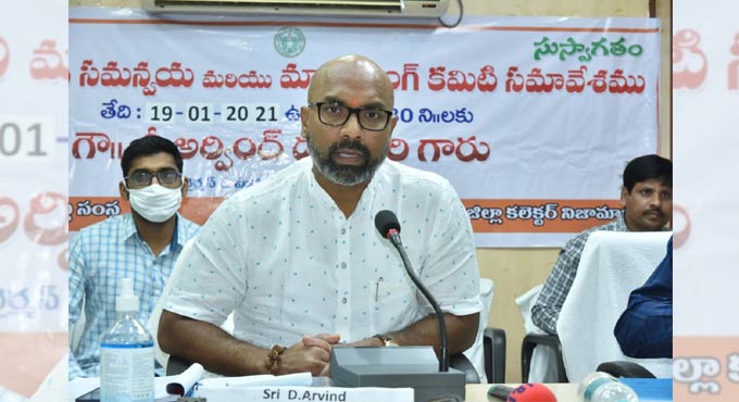Use Central funds properly, MP Aravind tells officials