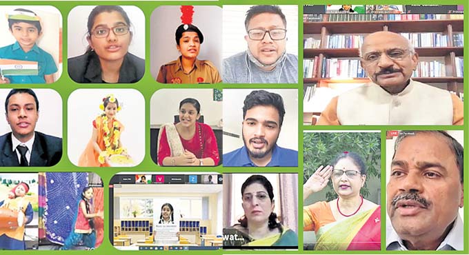 DPS Nacharam: Unity, hard work will transform India