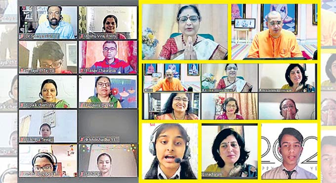 Be part of nation-building, Swamiji tells students