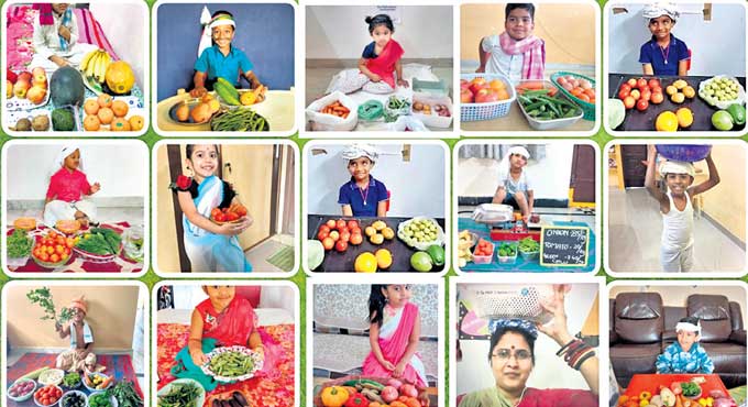 Learning dignity of labour: Kids turn vegetable vendors