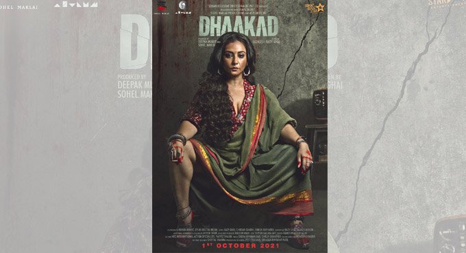 Divya Dutta debuts as ‘menacing, evil’ Rohini in ‘Dhaakad’ poster