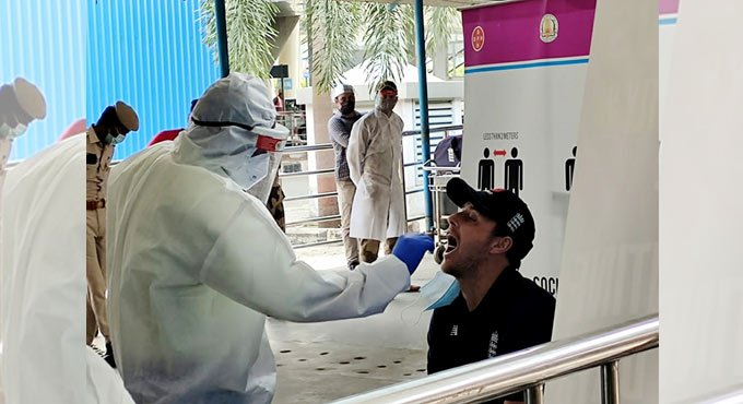 England cricket team including captain Joe Root arrives in Chennai
