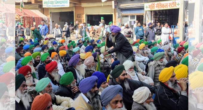 Farmers’ protest: Govt suspends internet services till January 31