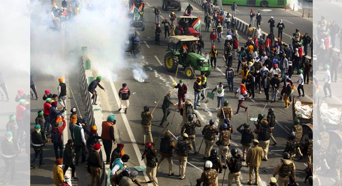 Govt orders internet shutdown in areas close to farmers protest sites in Delhi