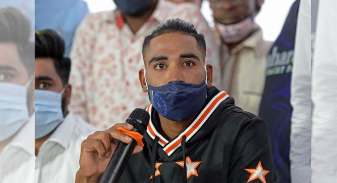 Fiancee and mother helped cricketer Siraj withstand racial abuses