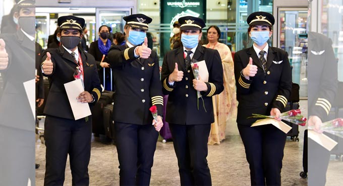 AI flight with all-woman crew from San Francisco lands in Bengaluru