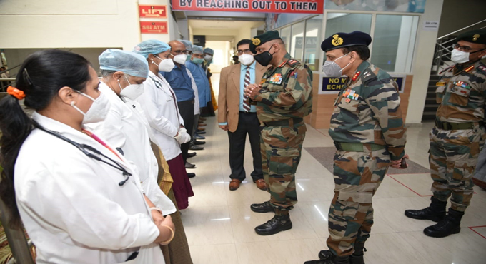 GOC Dakshin Bharat visits Secunderabad Cantonment