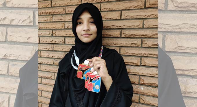 Hajira Hafeez, a trailblazer mastering martial arts