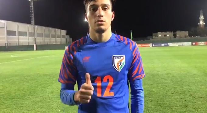 Happy to have scored my first international goal: India footballer Sohail