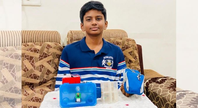 Telangana boy awarded for developing smart wristband for Alzheimer’s patients