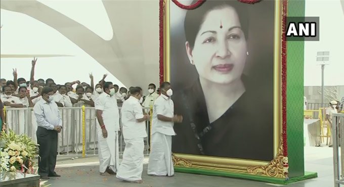 Jayalalithaa memorial inaugurated in Tamil Nadu by CM Palaniswami