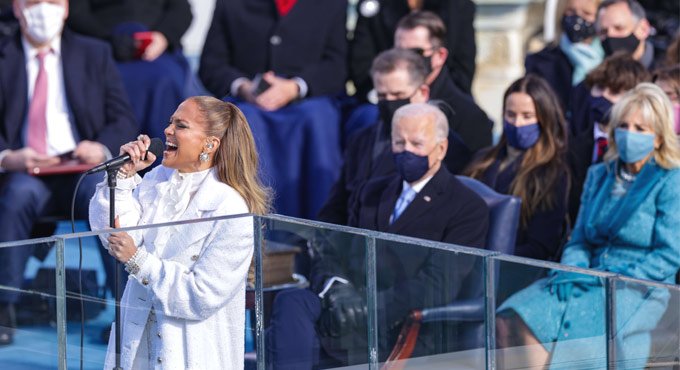 Jennifer Lopez delivers power-packed performance at Biden’s inauguration