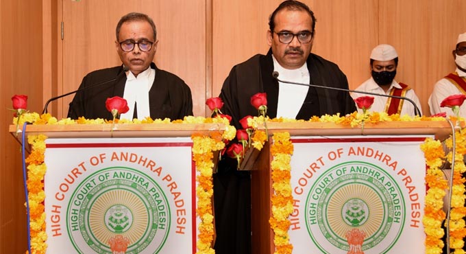 Justice Joymalya Bagchi sworn in as Andhra Pradesh HC judge 