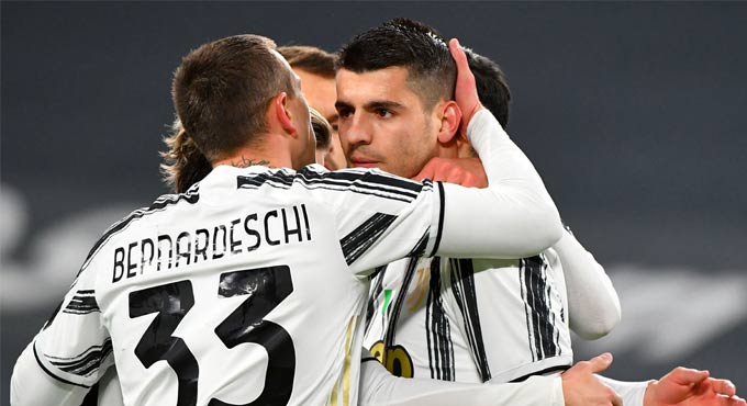 Juventus ease past SPAL to set up Inter clash in Coppa Italia