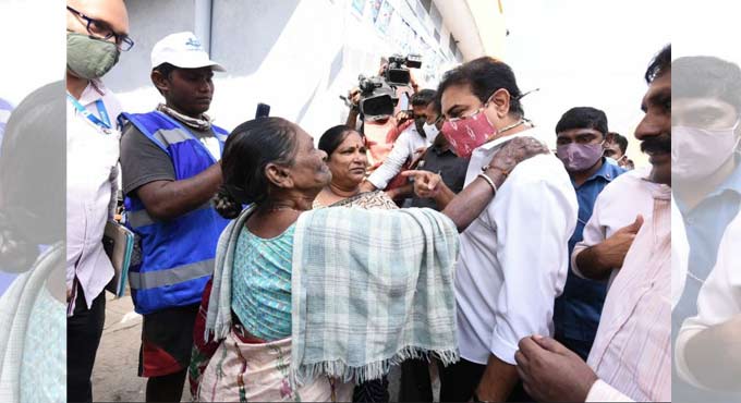 KTR launches free drinking water scheme in Hyderabad