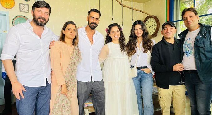 Kangana Ranaut shares glimpses of her New Year brunch party