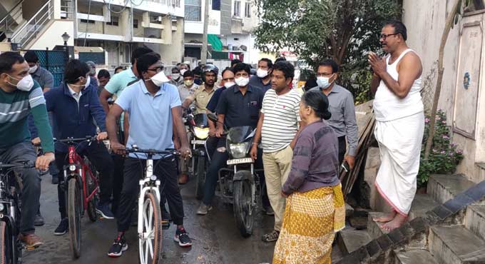 KMC striving hard for improving infrastructure in Khammam city: Puvvada