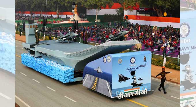 DRDO to showcase LCA Navy, ATGM tableaux in Republic Day parade
