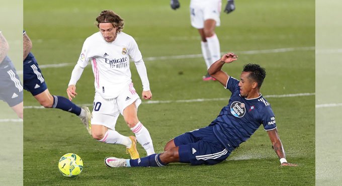 La Liga: Real Madrid goes top with win over Celta Vigo