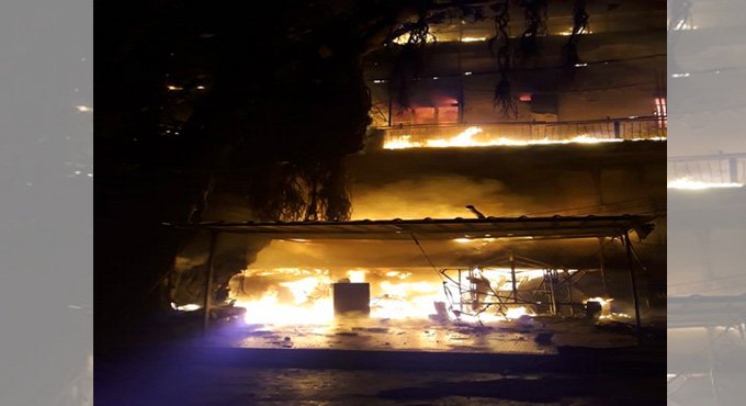 Massive fire breaks out at Harley Davidson showroom in Delhi’s Moti