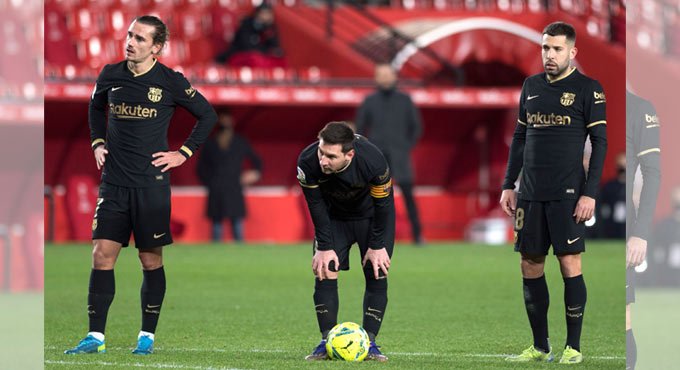 Messi, Griezmann lead Barca to big win