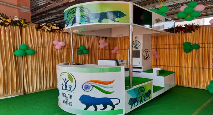 Mobile health kiosk inaugurated at Visakhapatnam railway station