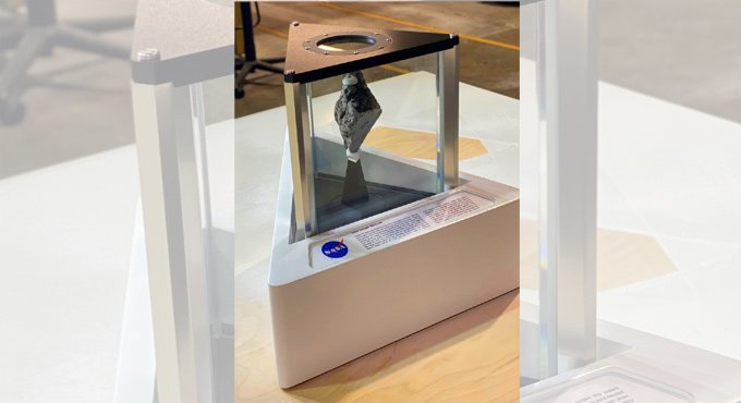 Moon rock now on display in Oval Office of White House