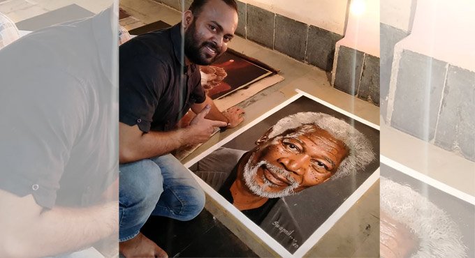 Morgan Freeman’s special shoutout for Indian artist