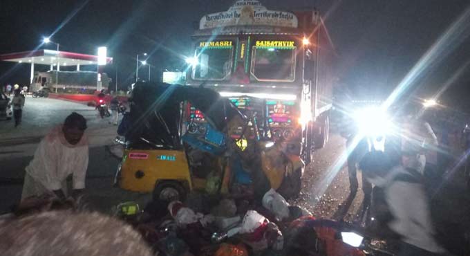 Nine dead, 11 injured in Nalgonda accident