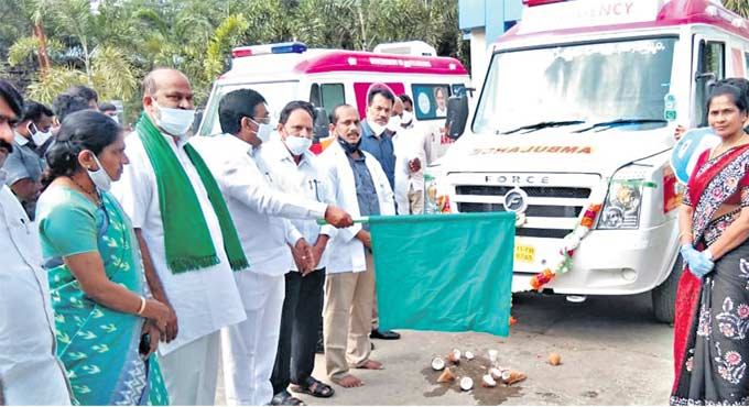 Nama Nageshwar Rao gifts ambulance under ‘Gift A Smile’ initiative