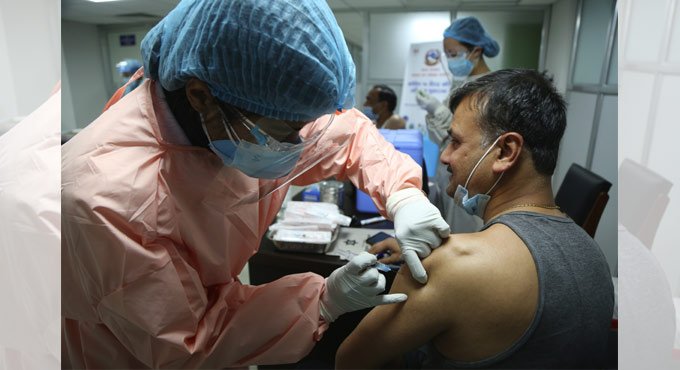 First phase of Covid-19 vaccination drive begins in Nepal