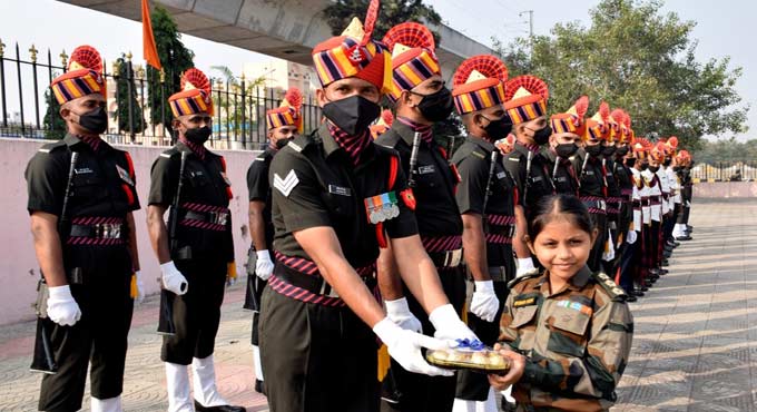 Seven-year-old Hyderabad girl’s dream of meeting Armymen comes true