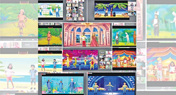 Students of Pallavi model School add glitter to Annual Day