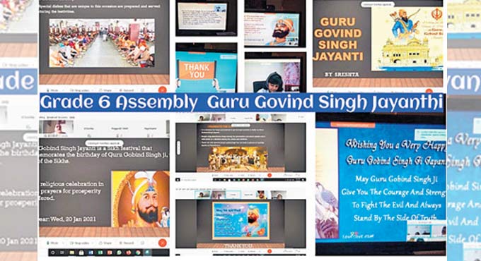 PMS Bowenpally: ‘Imbibe teachings of Guru Govind Singh’