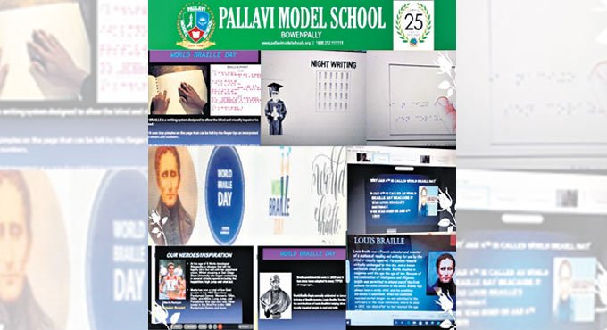 PMS Bowenpally: Remembering Louis Braille on his birthday