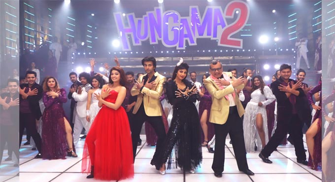 Paresh Rawal, Shilpa Shetty shoot for ‘Hungama 2’ title track