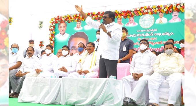 Bandi Sanjay making baseless allegations against govt: Puvvada