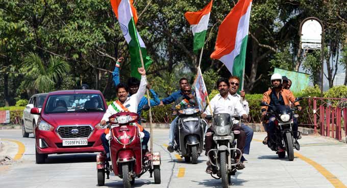 Covid fails to dampen patriotism spirit