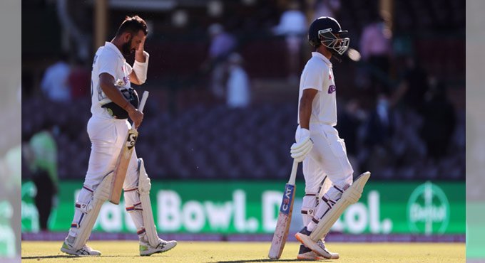 India face uphill task on final day at Sydney