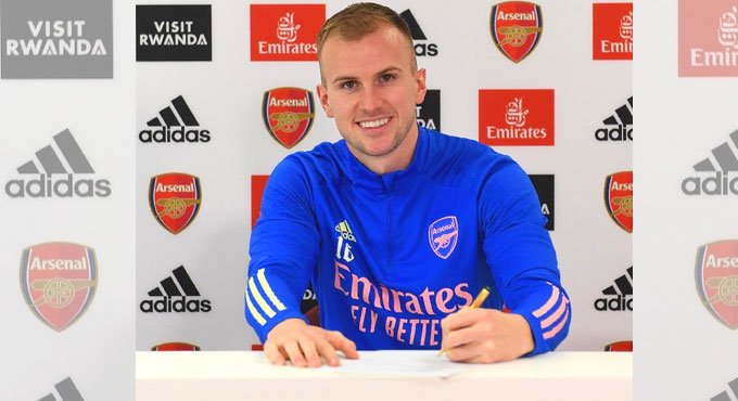 Rob Holding signs new three-year contract with Arsenal