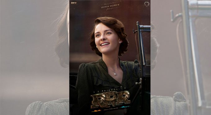 SS Rajamouli shares first look of Olivia Morris from ‘RRR’