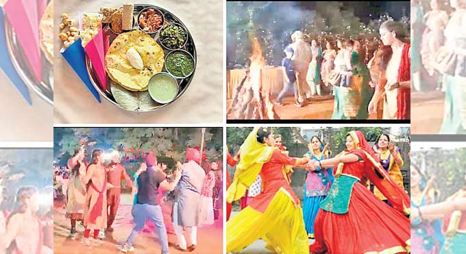 PMS Alwal: Bhangra, bonfire mark Lohri celebrations