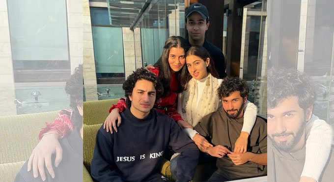 Sara Ali Khan kick-starts New Year with brother Ibrahim, friends