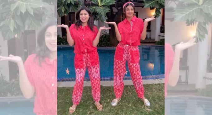 Shilpa Shetty Kundra enjoys vacation with sister Shamita in Goa