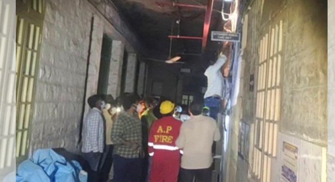Short circuit occurred at ICU ward in Guntur’s GGH, no injuries reported