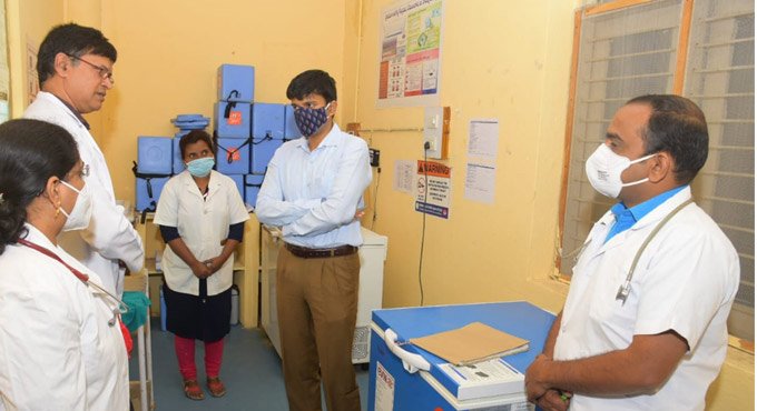 Vaccination drive to be taken up in 14 centres in erstwhile Karimnagar