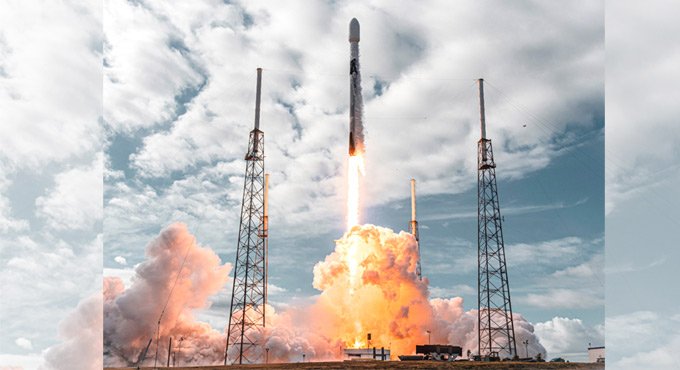SpaceX ridesharing mission launches record 143 satellites