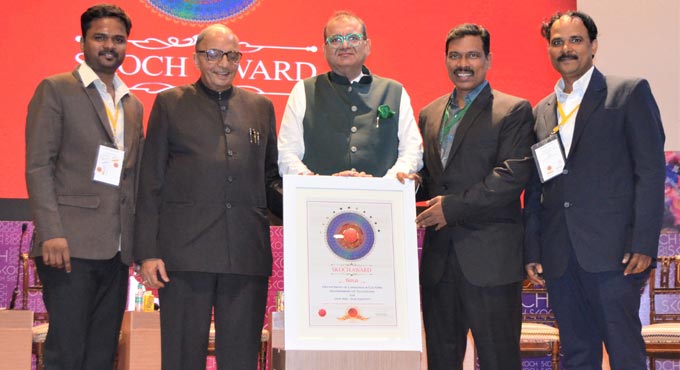 T Culture app bags Skoch award