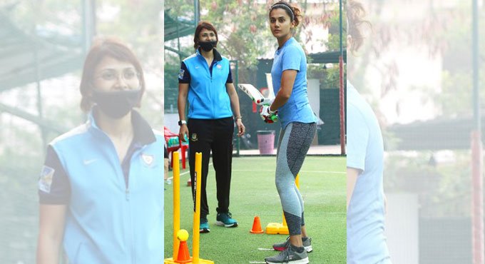 Taapsee Pannu starts training for Mithali Raj’s biopic ‘Shabaash Mithu’