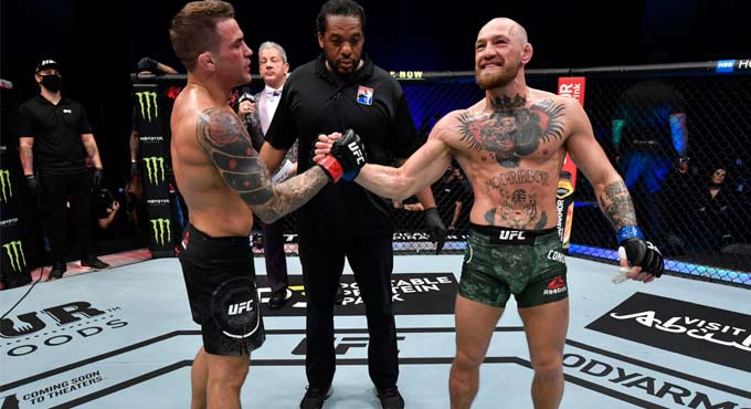 UFC 257: Dustin Poirier stuns Conor McGregor, knocks out Irish fighter